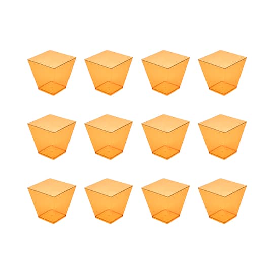 Summer Square Mini Cups, 12ct. by Makery™